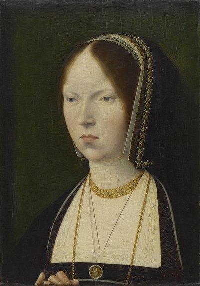 A Woman, traditionally identified as Isabella the Catholic of Castile, c.1492-97 by Michiel Sittow